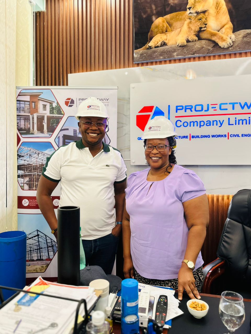 ProjectWay team in office